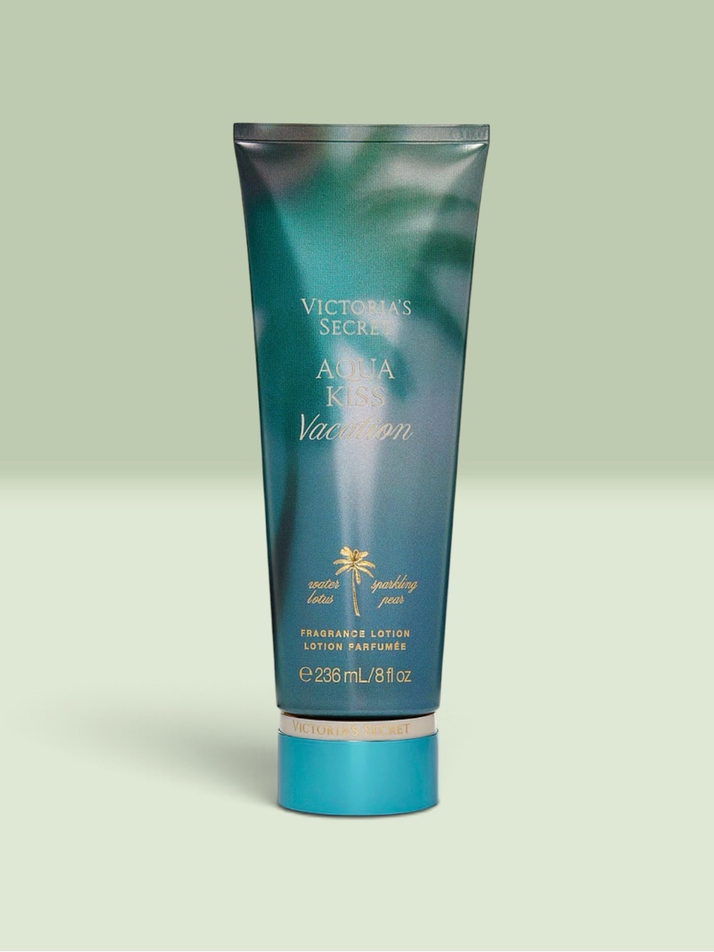 Victoria's Secret AQUA KISS VACATION Fragrance Lotion ~ 8 fl.oz.